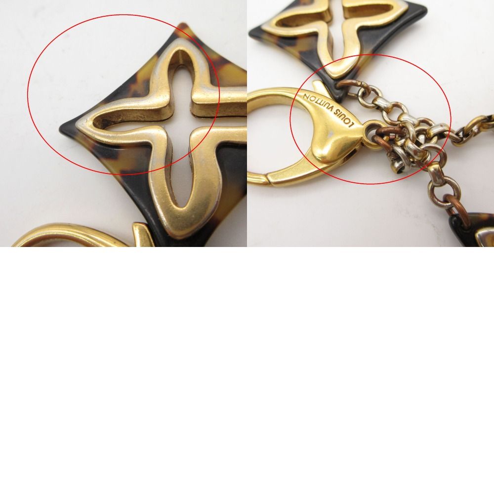 LOUIS VUITTON ルイヴィトン バッグチャーム アンソレンス べっ甲 LOUIS VUITTON ルイ・ヴィトン キーホルダー LV モノグラムモチーフ