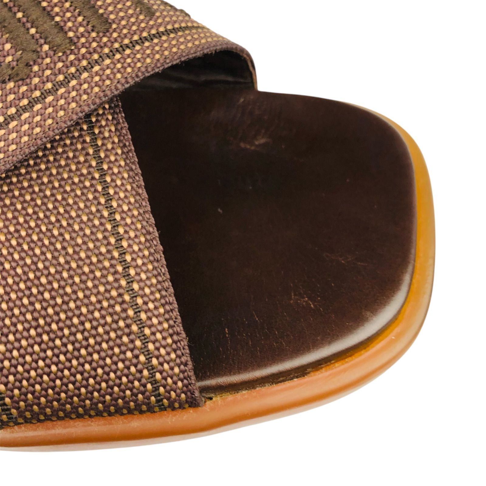 美品☆LOUIS VUITTON☆ルイヴィトン・レディース キャンバスレザー 