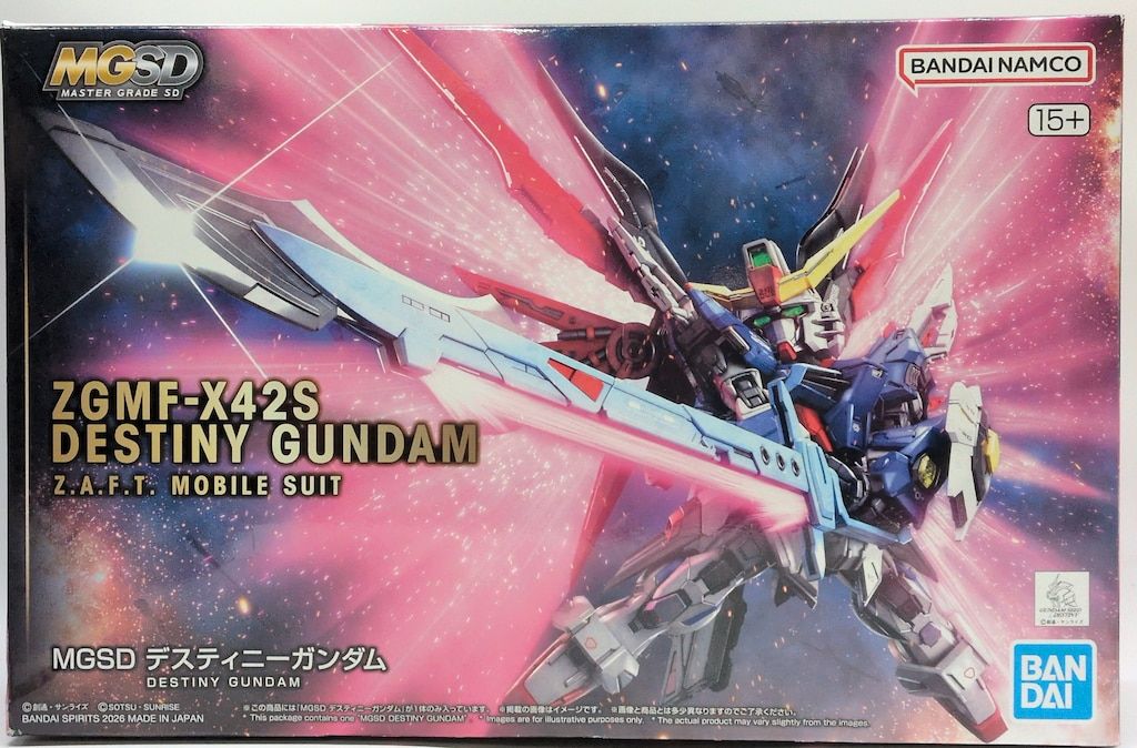 BANDAISPIRITS MGSD 機動戦士ガンダムSEED DESTINY デスティニーガンダム