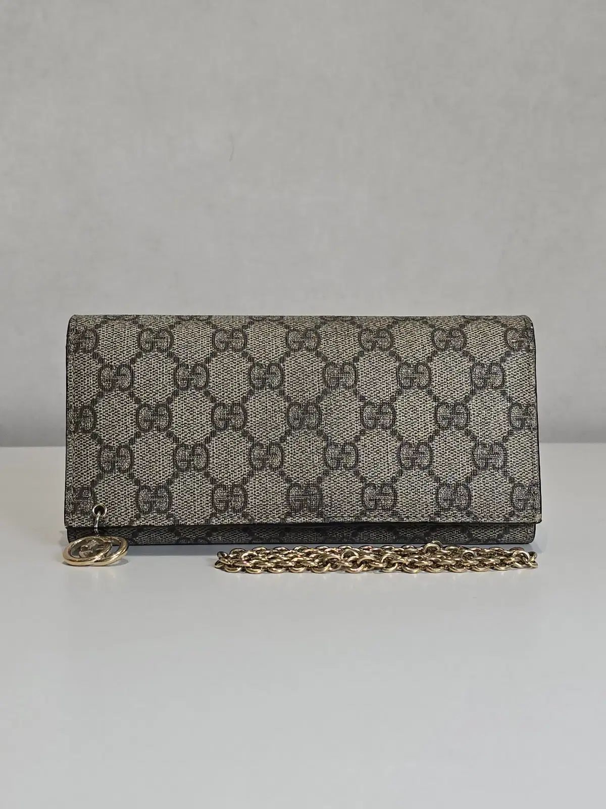 ラックスオール グッチ チェーン長財布 224262
