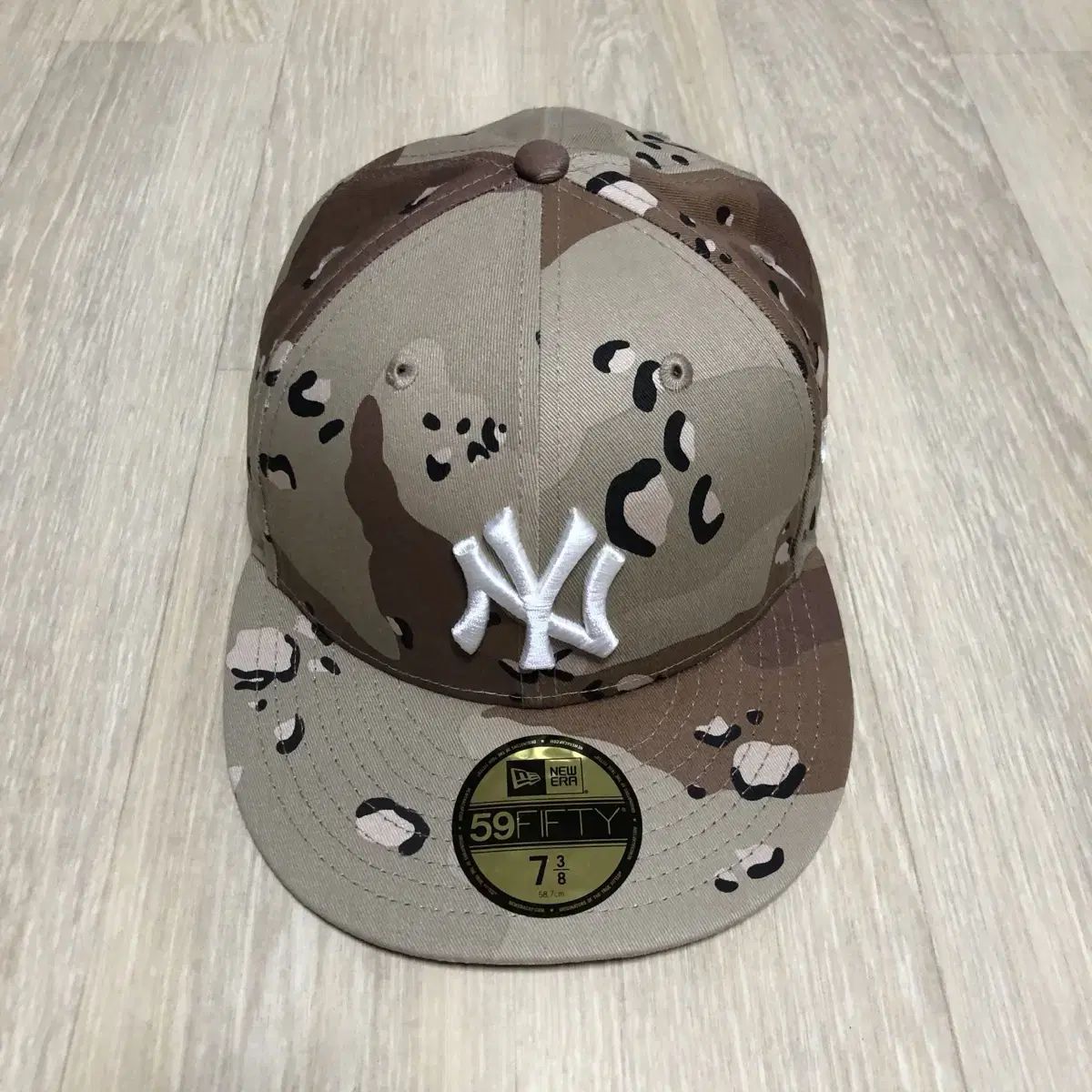 58 7) ニューエラ NEW ERA ニューヨーク・ヤンキース 59 フィフティ・シックス・デイ カモフラ