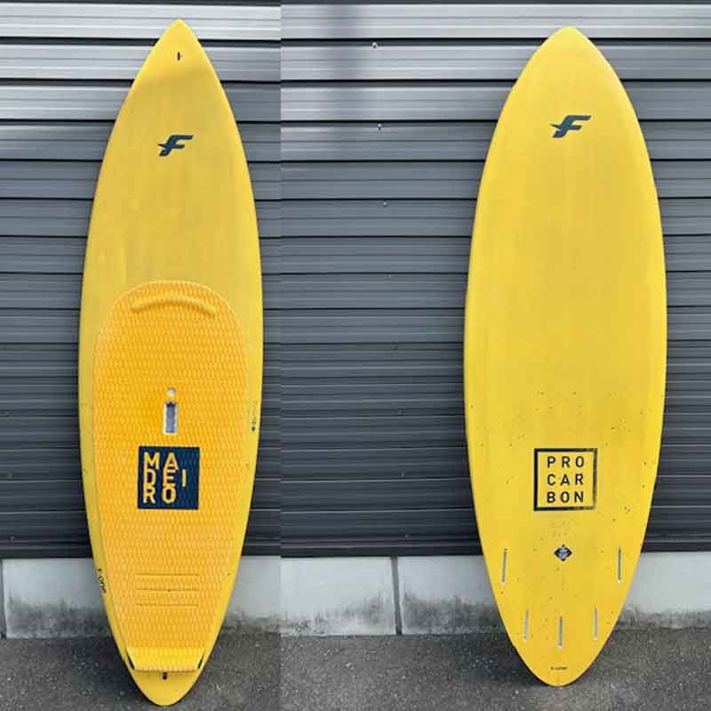 中古品 スタンドアップパドルボード SUP サップ F-ONE / エフワン MADEIRO PRO 7.2×24.5 72L フィン付き 西濃運輸営業所止め 送料無料