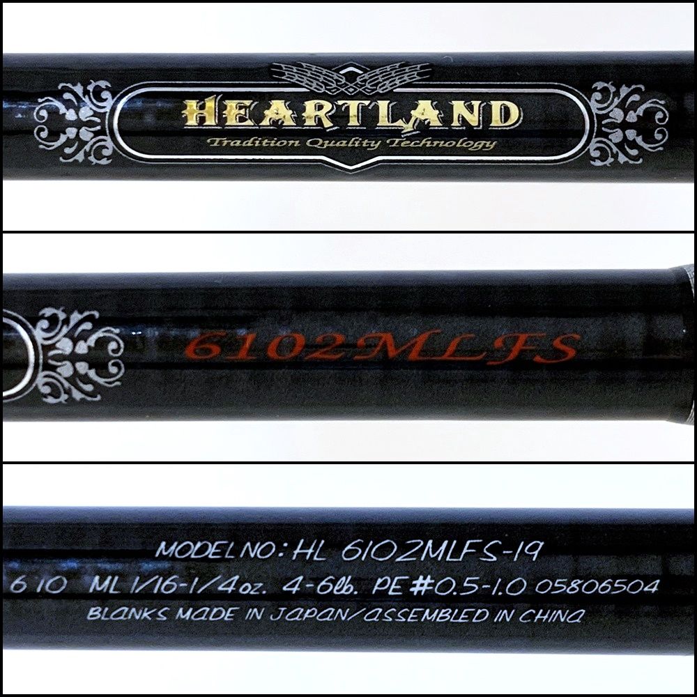 加古川店】 中古 Daiwa | ダイワ ロッド ハートランド 6102MLFS-19