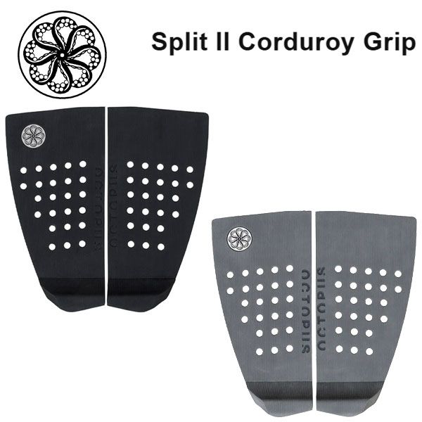 OCTOPUS IS REAL SPLIT II CORDUROY GRIP TRACTION PAD / オクトパスイズリアル スプリット コーデュロイ グリップ サーフィン デッキパッド