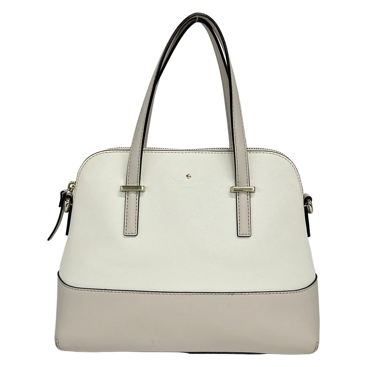 Kate spade(ケイトスペード) ハンドバッグ シダーストリート メイズ PXRU4471 アイボリー×グレーベージュ レザー