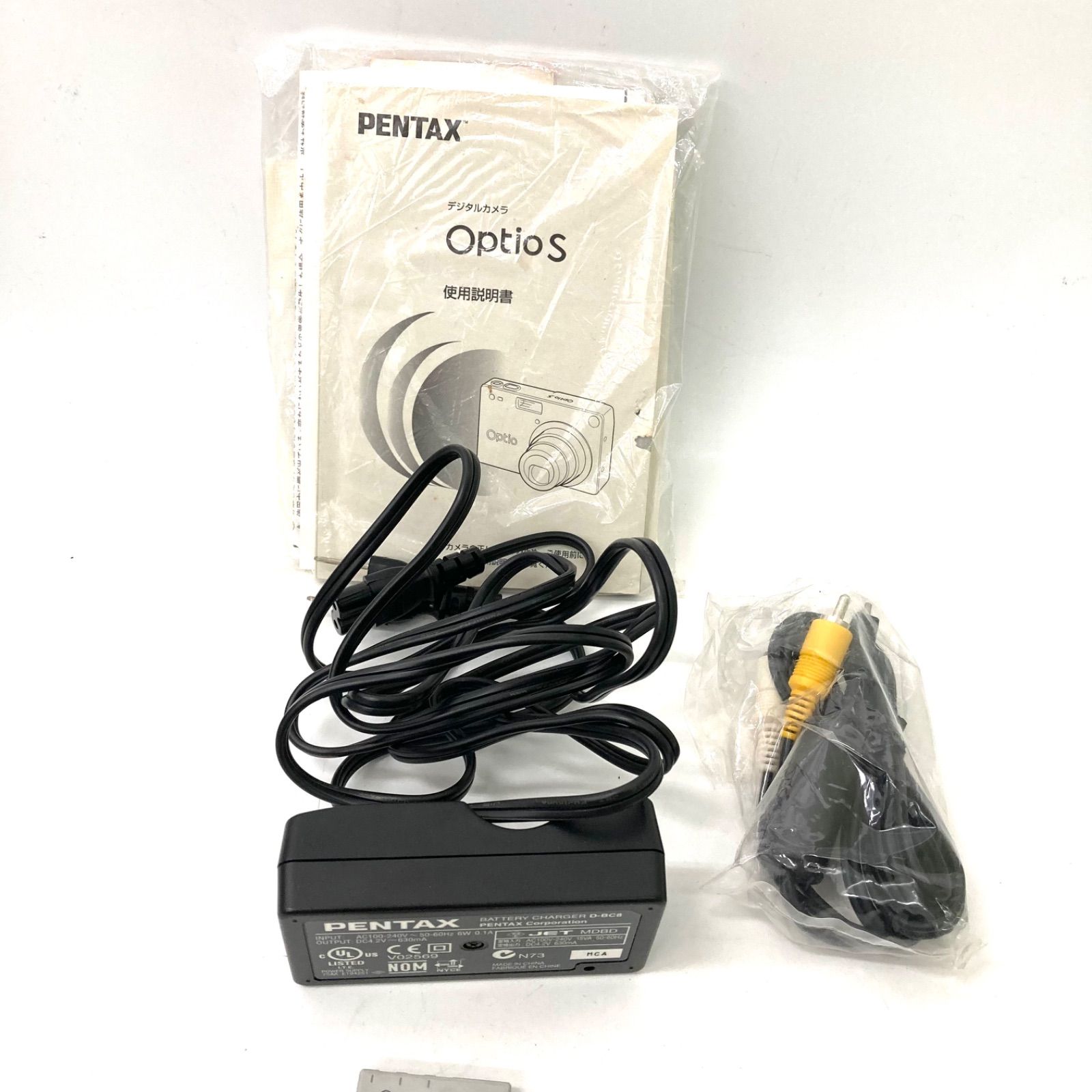 PENTAX】ペンタックス Optio デジタルカメラ シルバーカラー ジャンク