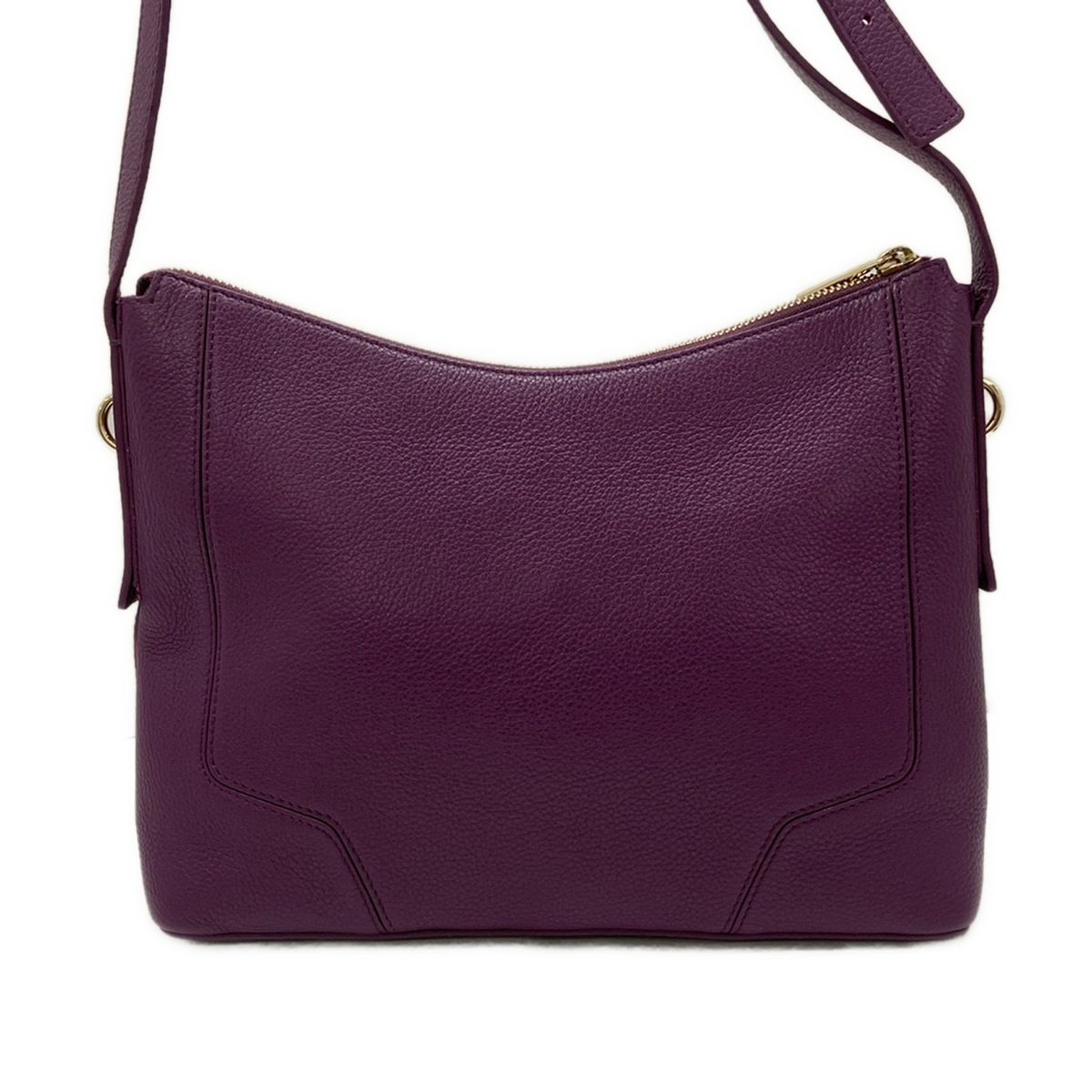 FURLA(フルラ) ショルダーバッグ美品 - F6588 パープル レザー - メルカリ