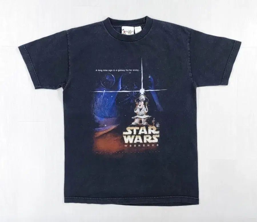 2004 Star Wars(スター・ウォーズ) Weekend ミッキーマウス 半袖 Tシャツ M