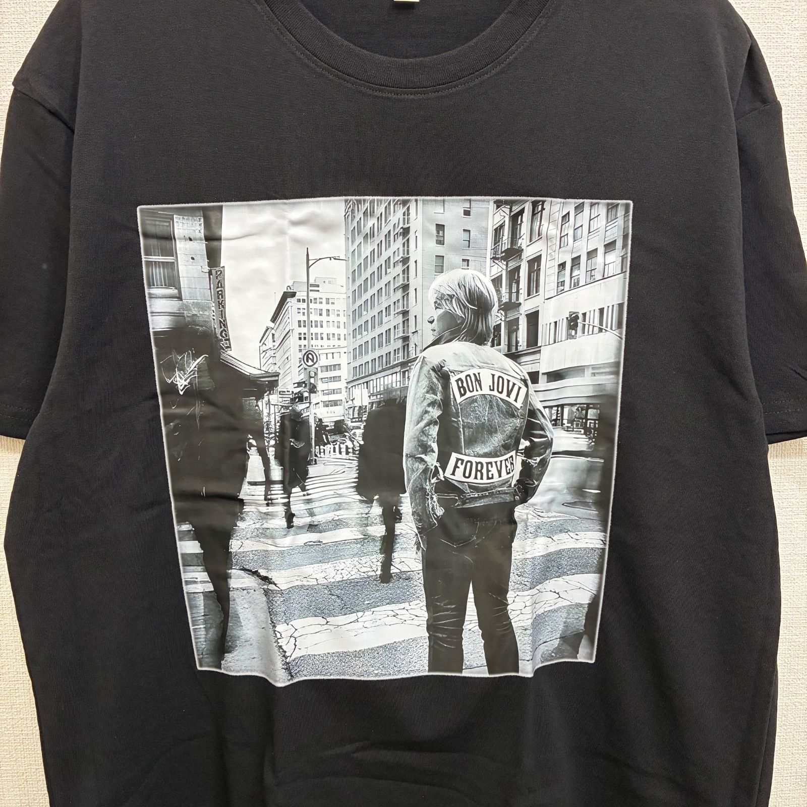 BDCT バンド Tシャツ ビンテージ 古着 黒 ボンジョビ BON JOVI 新品 ボンジョヴィ Bon Jovi バンドTシャツ ミュージックTシャツ