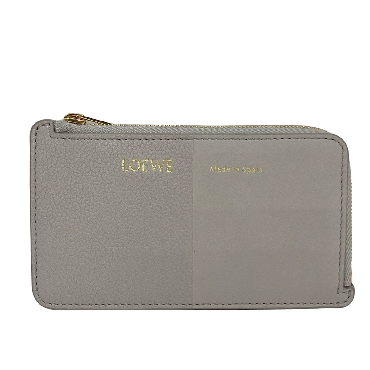 LOEWE(ロエベ) コインケース コインカードホルダー C612Z40X01 ライトグレー L字ファスナー/フラグメントケース
