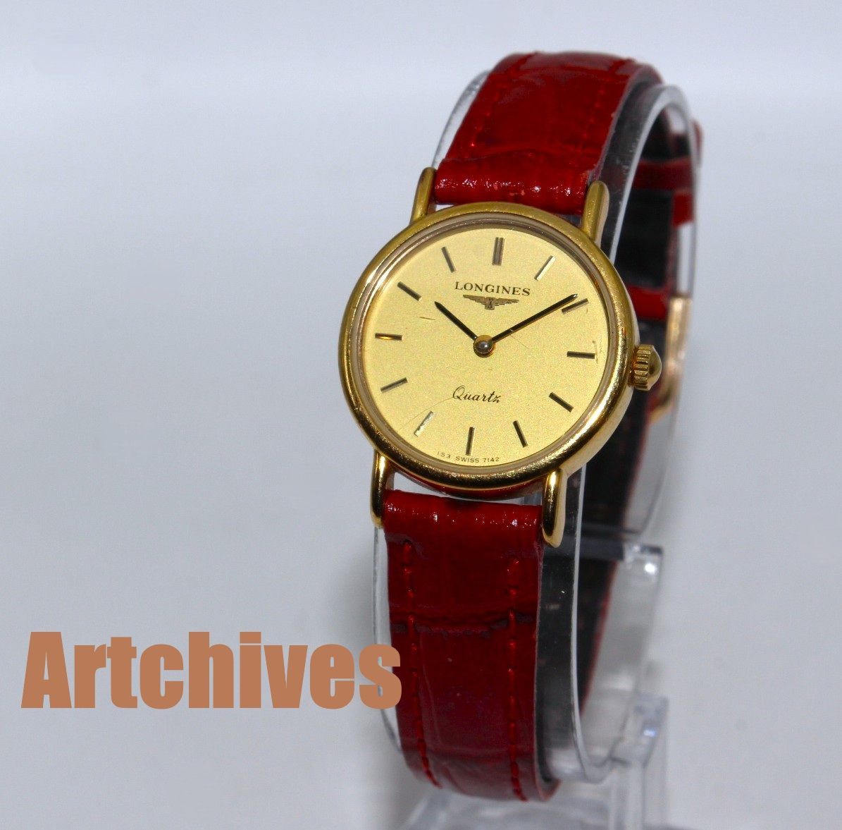 『VRW-1818』☆時計☆LONGINES (ロンジン)☆CG文字盤 レディース クォーツ 稼働品☆