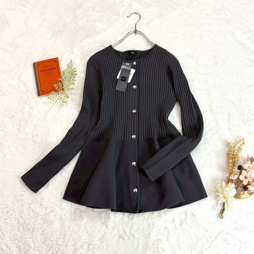 新品 未使用 定価11,000円 PLST プラステ ホールガーメントペプラム