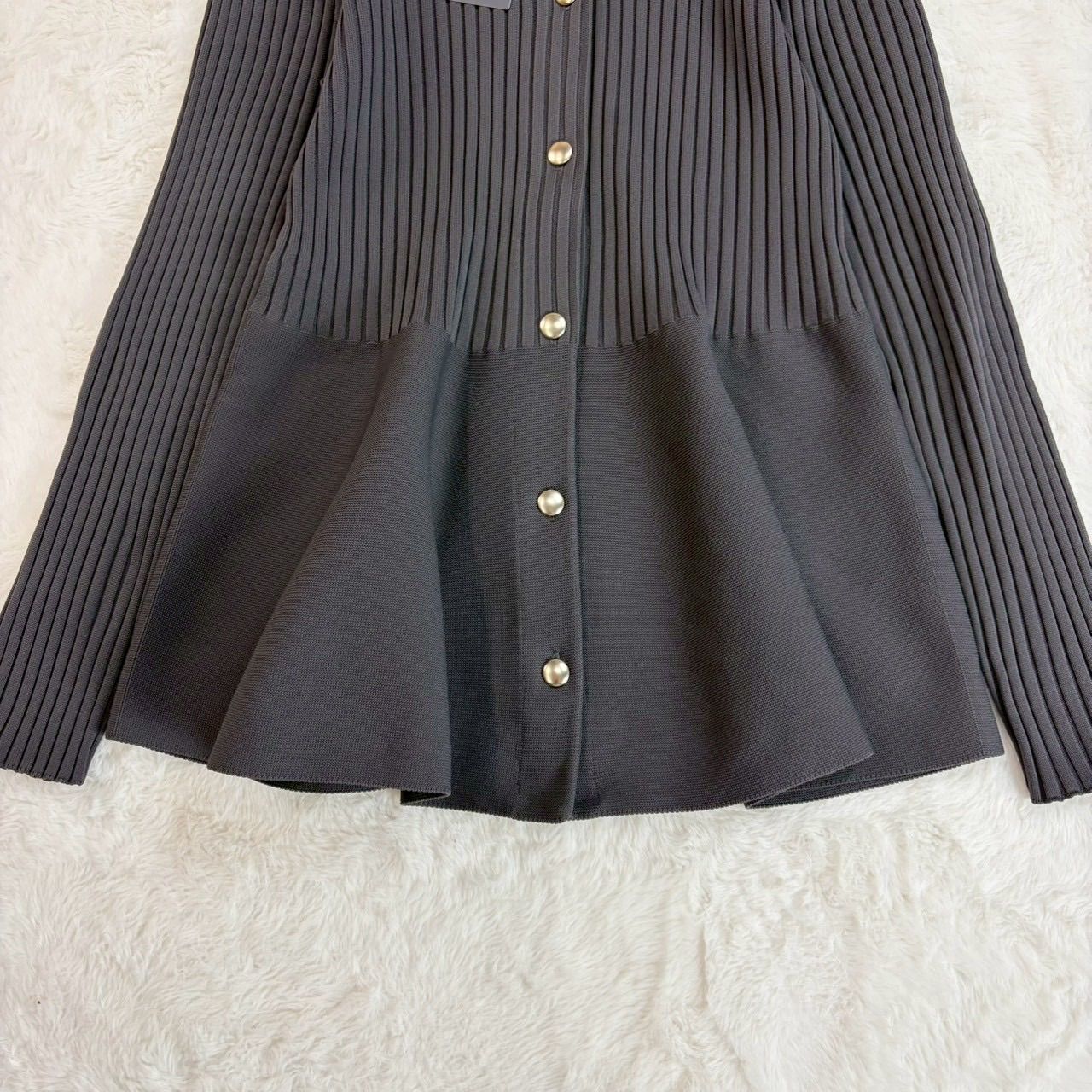 新品 未使用 定価11,000円 PLST プラステ ホールガーメントペプラム