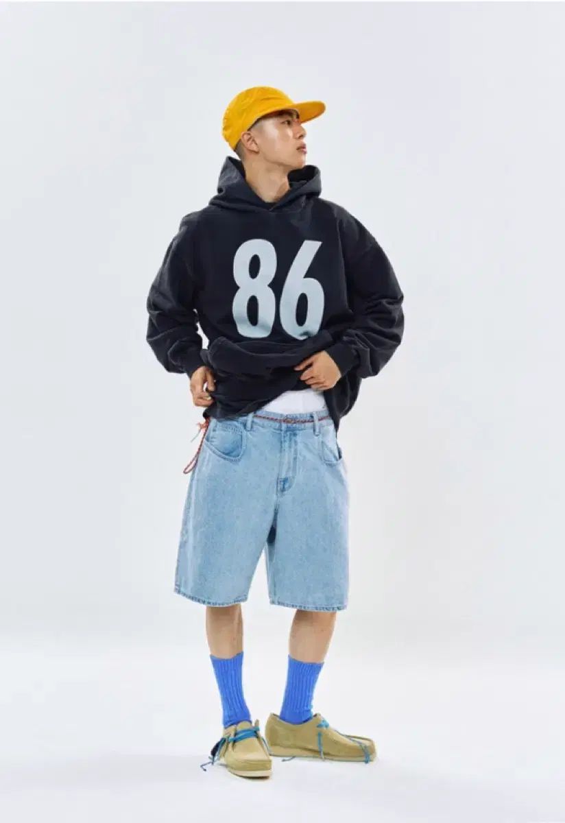 86d デニム バミューダ パンツ Lサイズ