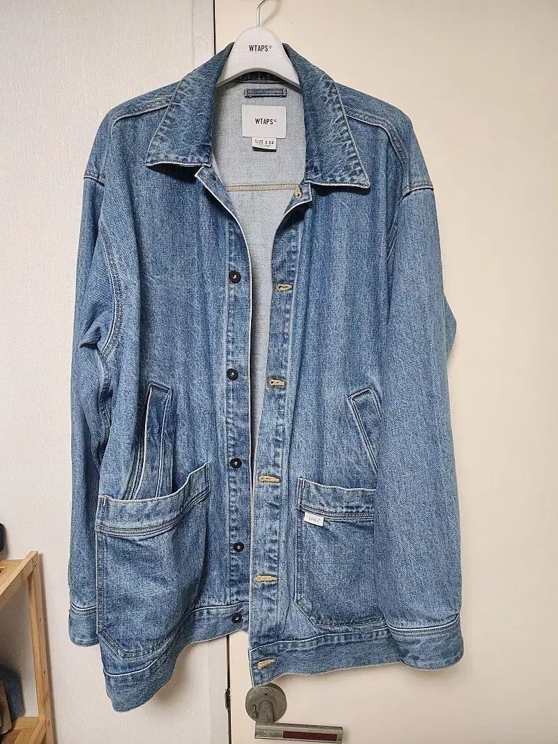 23 AW wtaps(ダブルタップス) ダディ ジャケット Indigo Blue XL