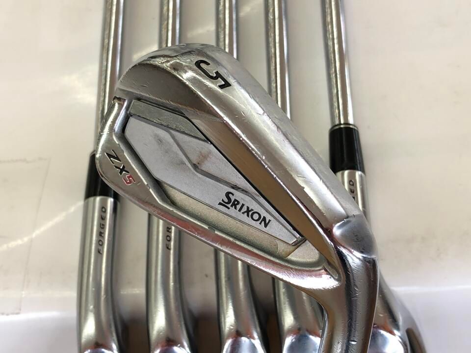 ダンロップ　SRIXON ZX5　NSプロ MODUS 3 TOUR 105 DST　Sフレックス　アイアンセット　中古　ゴルフドゥ！吹上店【最短即日発送】