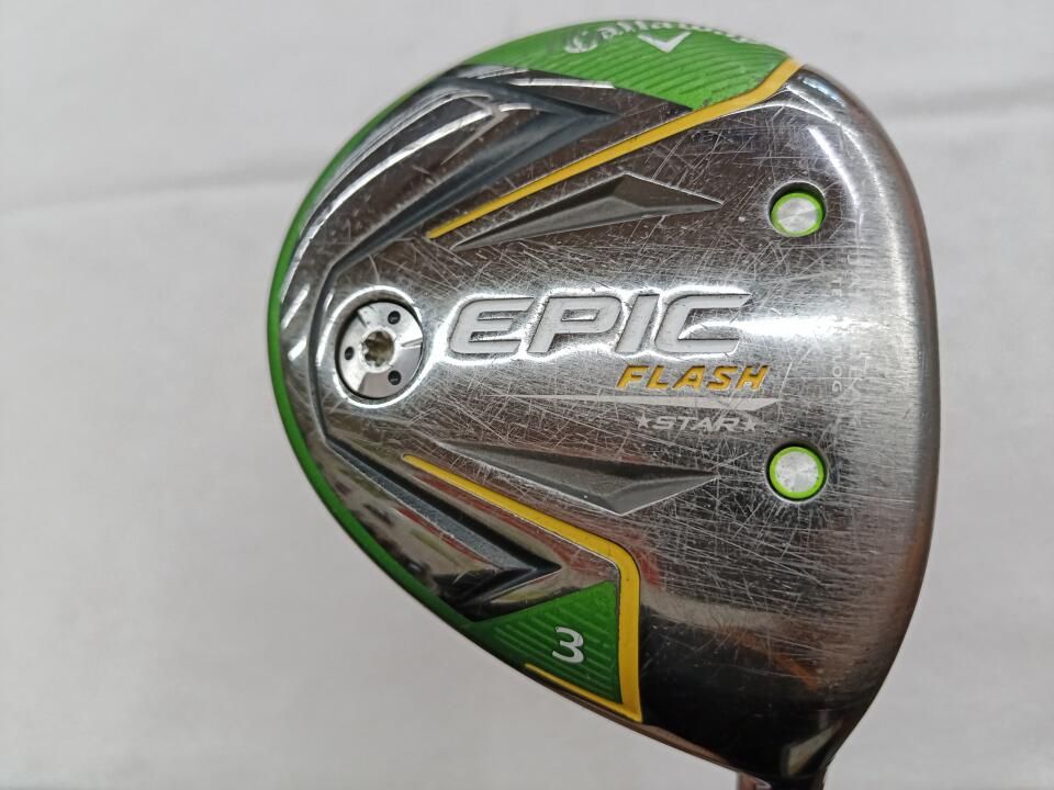 キャロウェイ　EPIC FLASH STAR　15度　Speeder EVOLUTION ５ FW 50　Sフレックス　フェアウェイウッド　中古　ゴルフドゥ！福山王子店【最短即日発送】