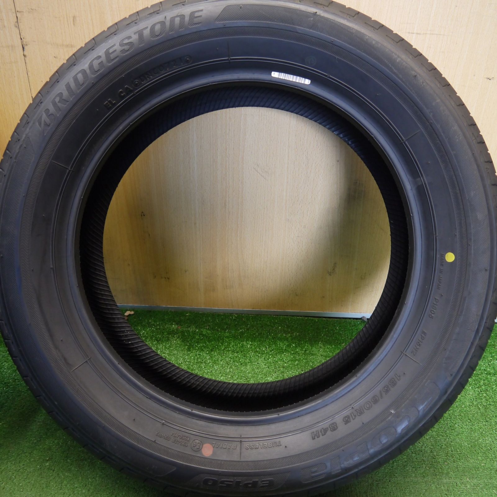新車外し☆185/60R15 ブリヂストン エコピア EP150 タイヤ 15インチ 