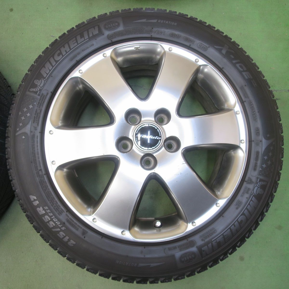 4本価格☆ホンダ ヴェゼル 等 純正 Modulo ENKEI 215/55R17 