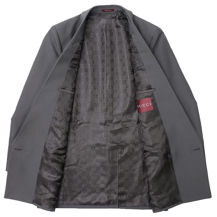 極美品】GUCCI グッチ スーツ サイズ 46 メンズ セットアップ