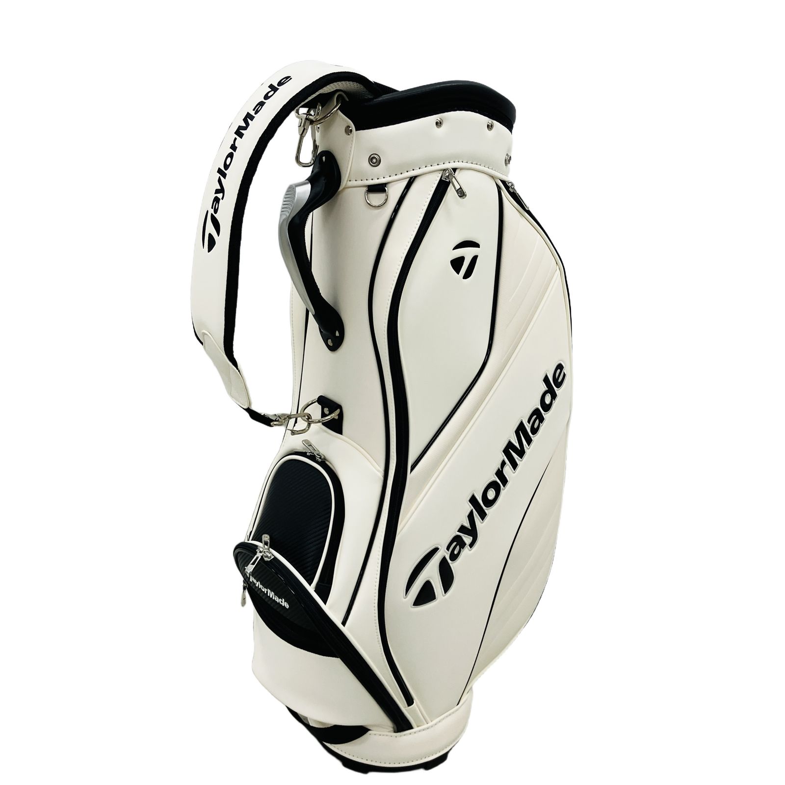 TaylorMade UN743 キャディバッグ 5分割 9.5型 ゴルフクラブ テーラーメイド 中古 美品 C11205506