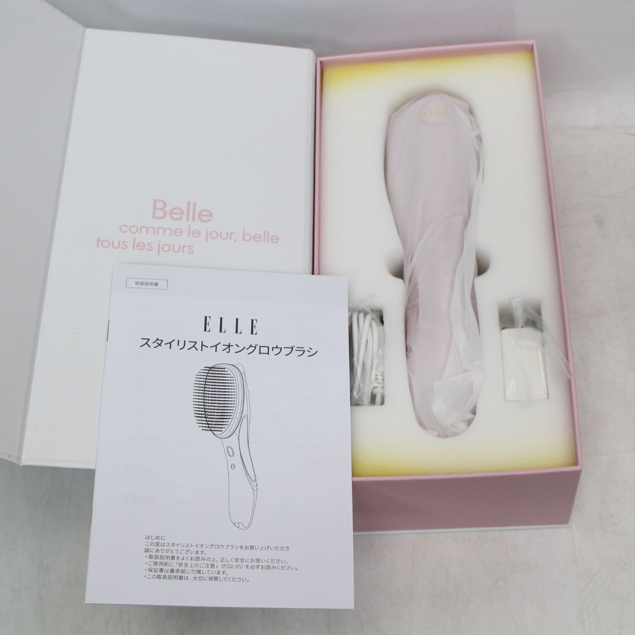 448)CHOUCHOU × ELLE スタイリスト イオングロウブラシ ESIB-PK-02
