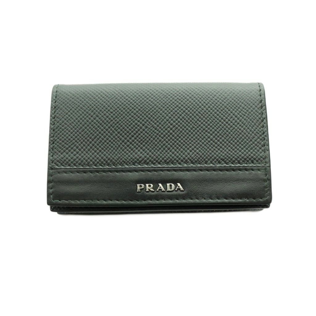 プラダ PRADA サフィアーノレザー カードケース 黒 ブラック /SS ■OS ■OH ■GY17
