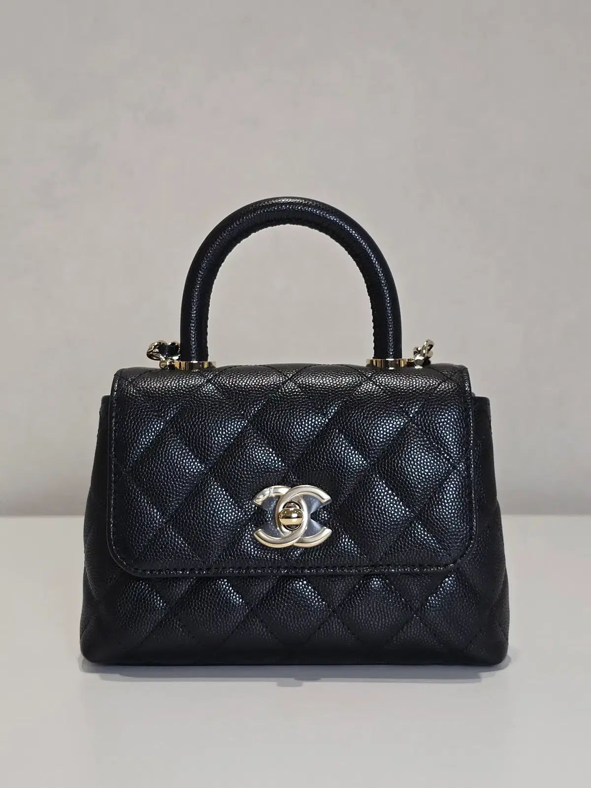 ラックスオール CHANEL キャビア 九井一ハンドル 16 24年式 トートバッグ クロスバッグ AP424