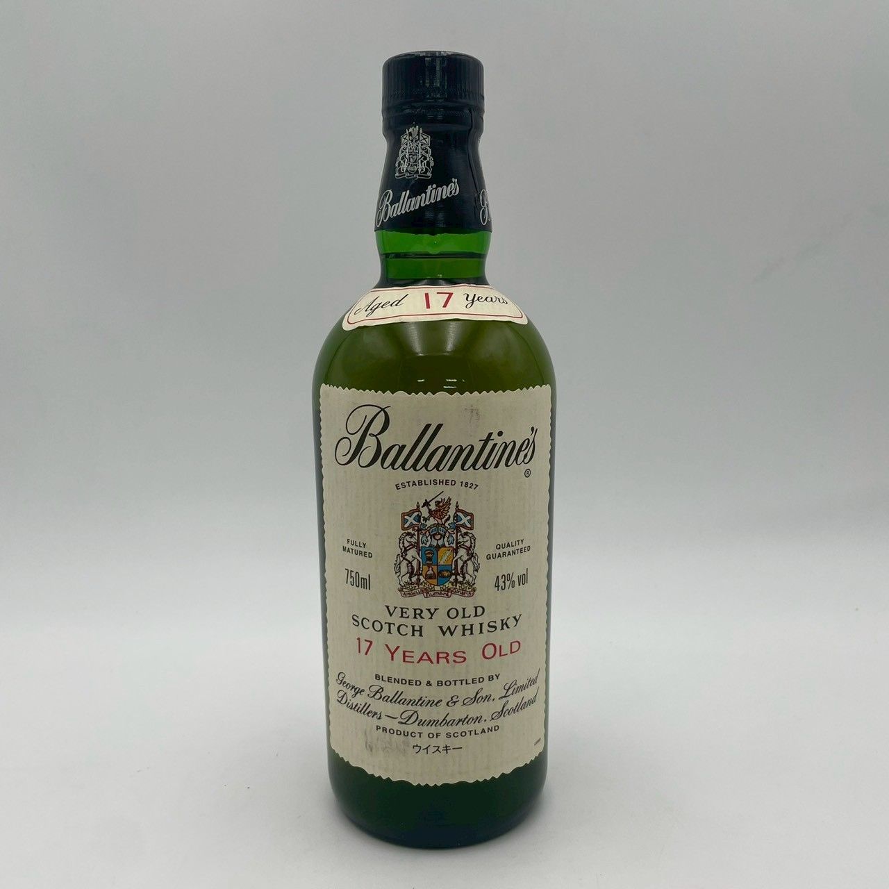 バランタイン Ballantines 17年 ベリーオールド スコッチ　750ml　43％
