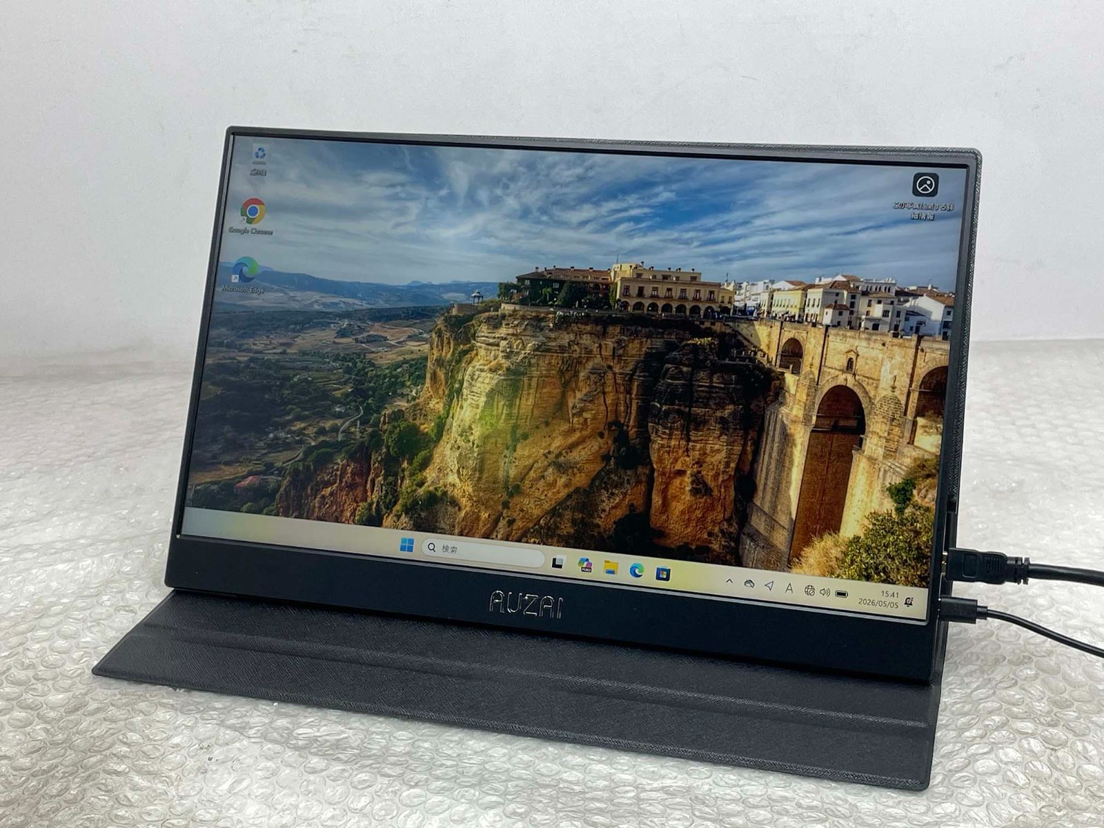 中古】AUZAI ME16 15.6型 フルHD モバイルモニター - メルカリ 新品未 