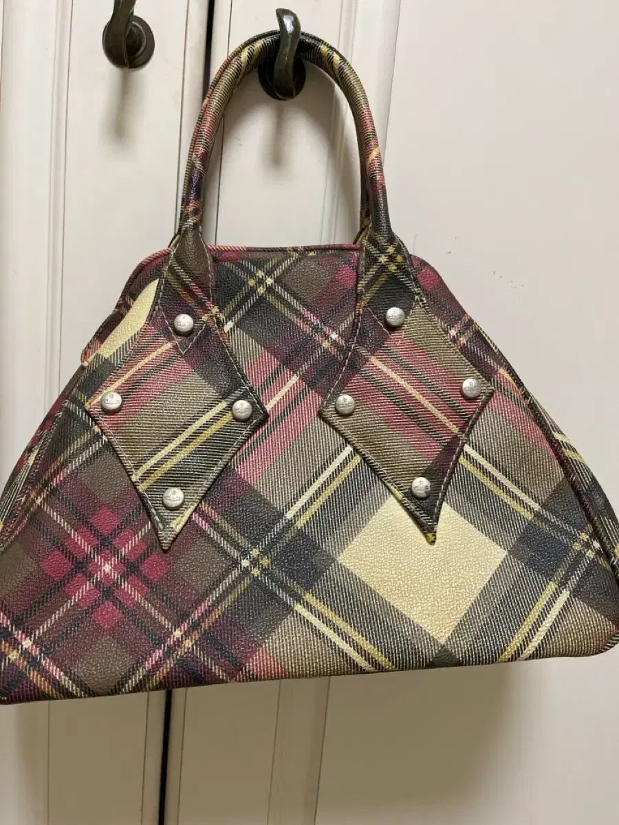 VIVIENNE WESTWOOD チェック トートバッグ