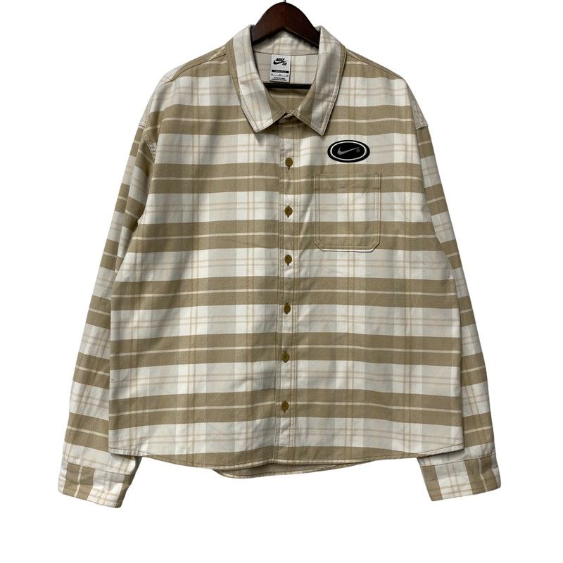 【中古品】 NIKE SB ナイキエスビー HV0257-133 FLNNL BTN UP KOS LS TOP フランネル ボタン アップ コストン ロングスリーブ トップ トップス 長袖 【142-260506-cs-12-izu】