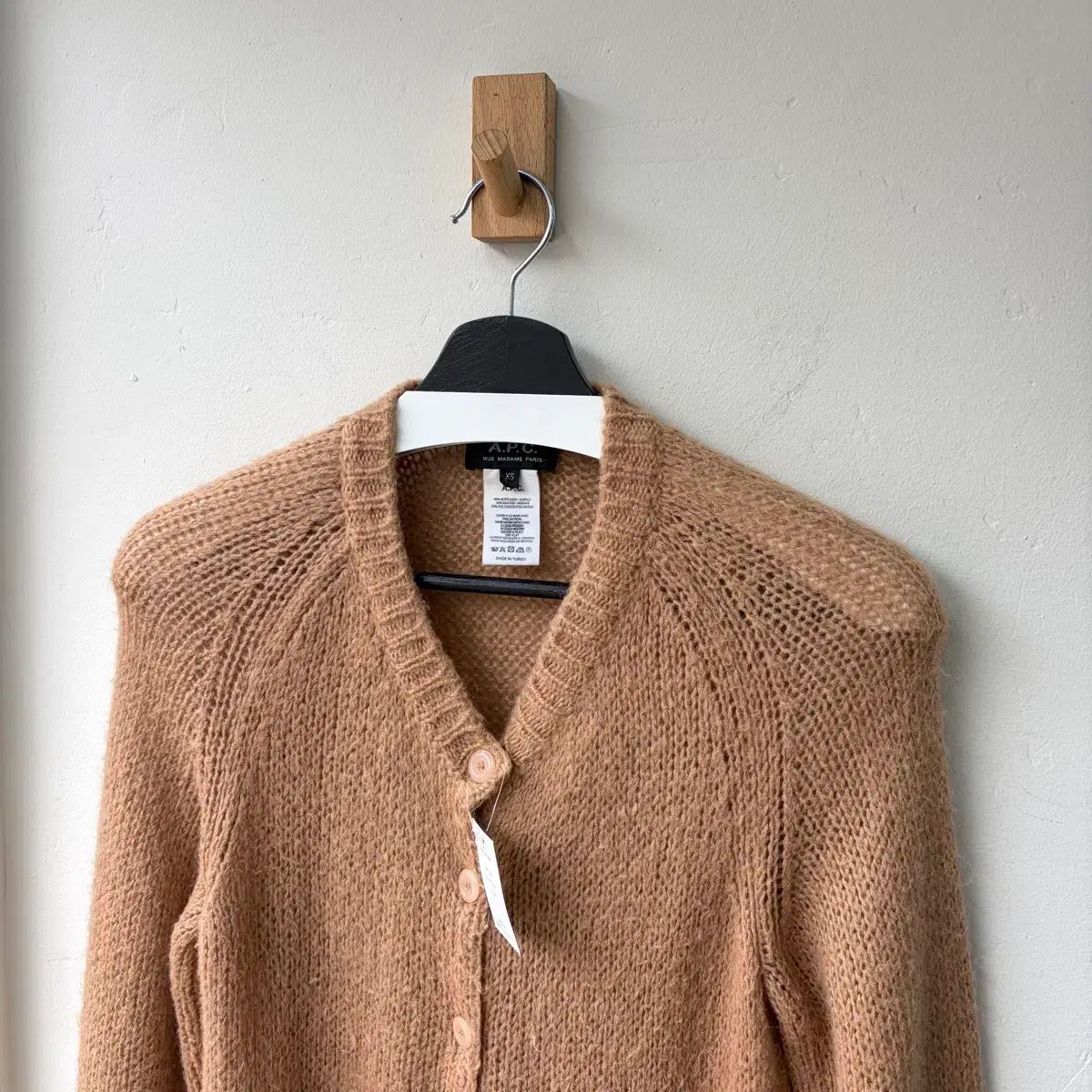 16843 - A.P.C. アーペーセー モヘア カーディガン