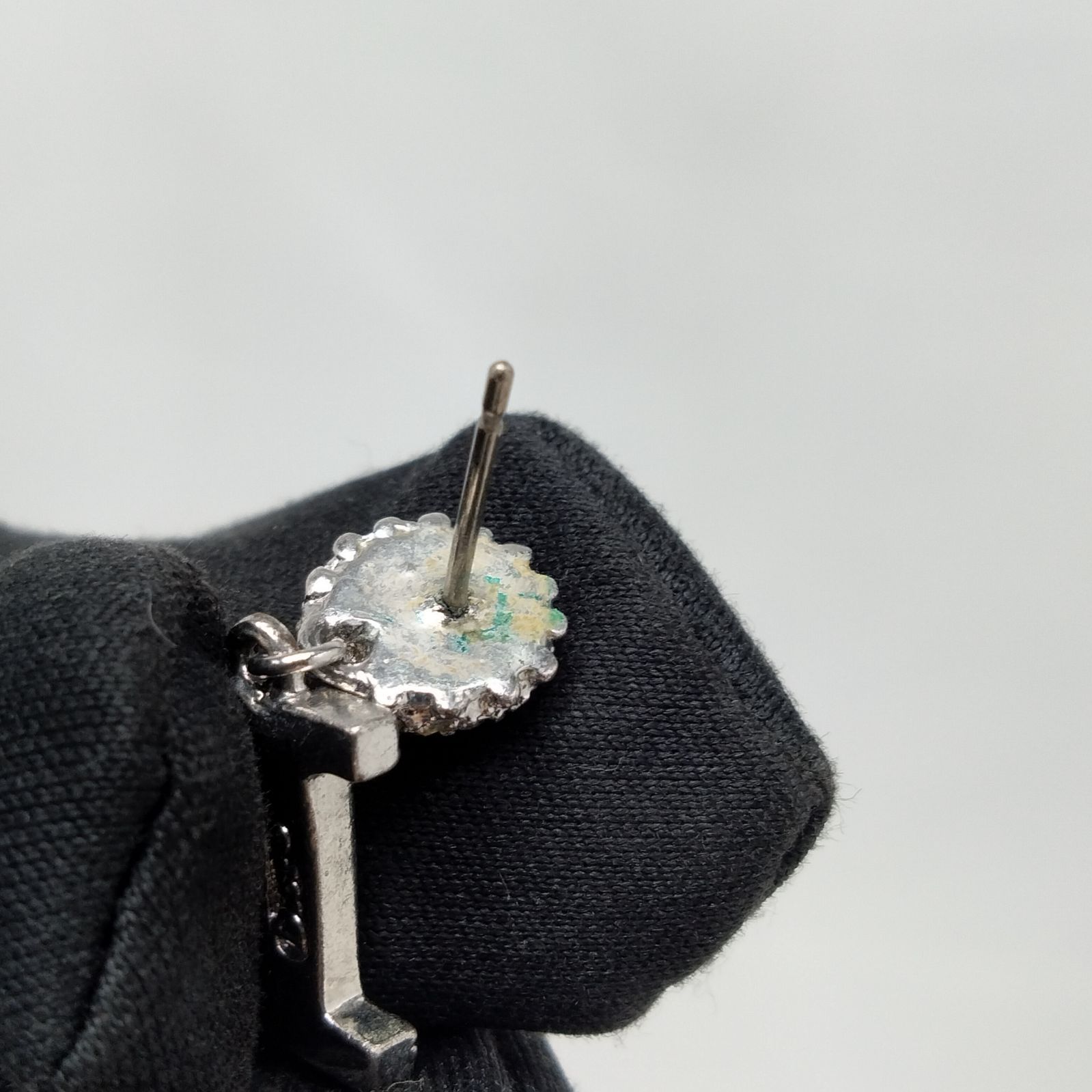 ✨️Christian Dior✨️ クリスチャンディオール Dロゴ ピアス(両耳用