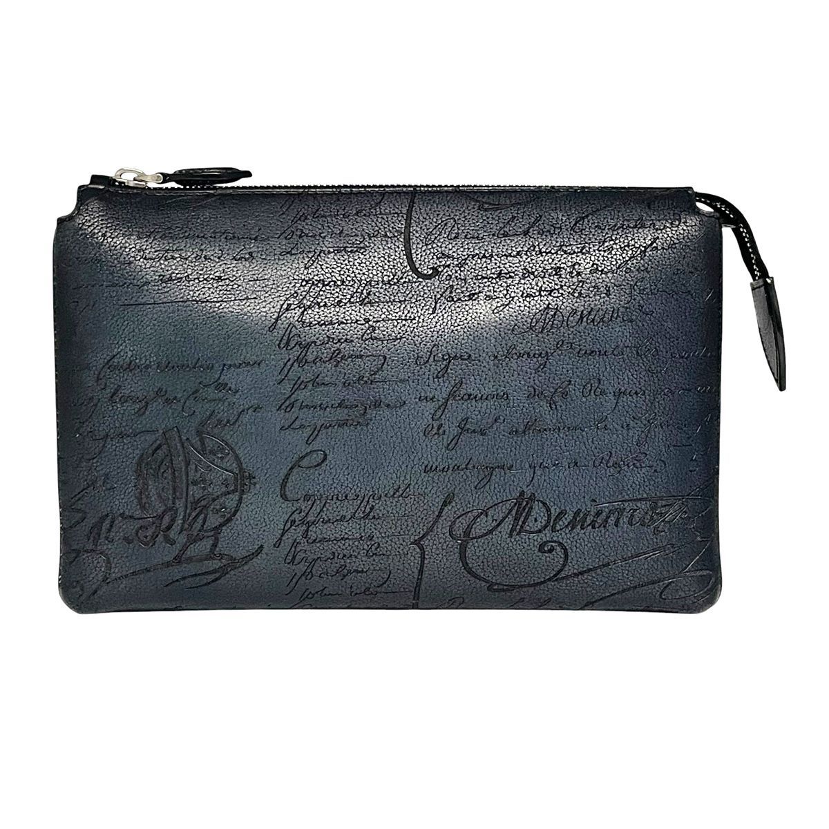 中古】 Berluti ベルルッティ テルシオ ジップポーチ 298507 クラッチ 