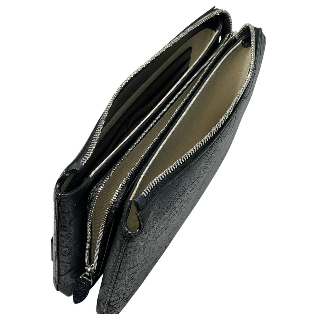 中古】 Berluti ベルルッティ テルシオ ジップポーチ 298507 クラッチ 
