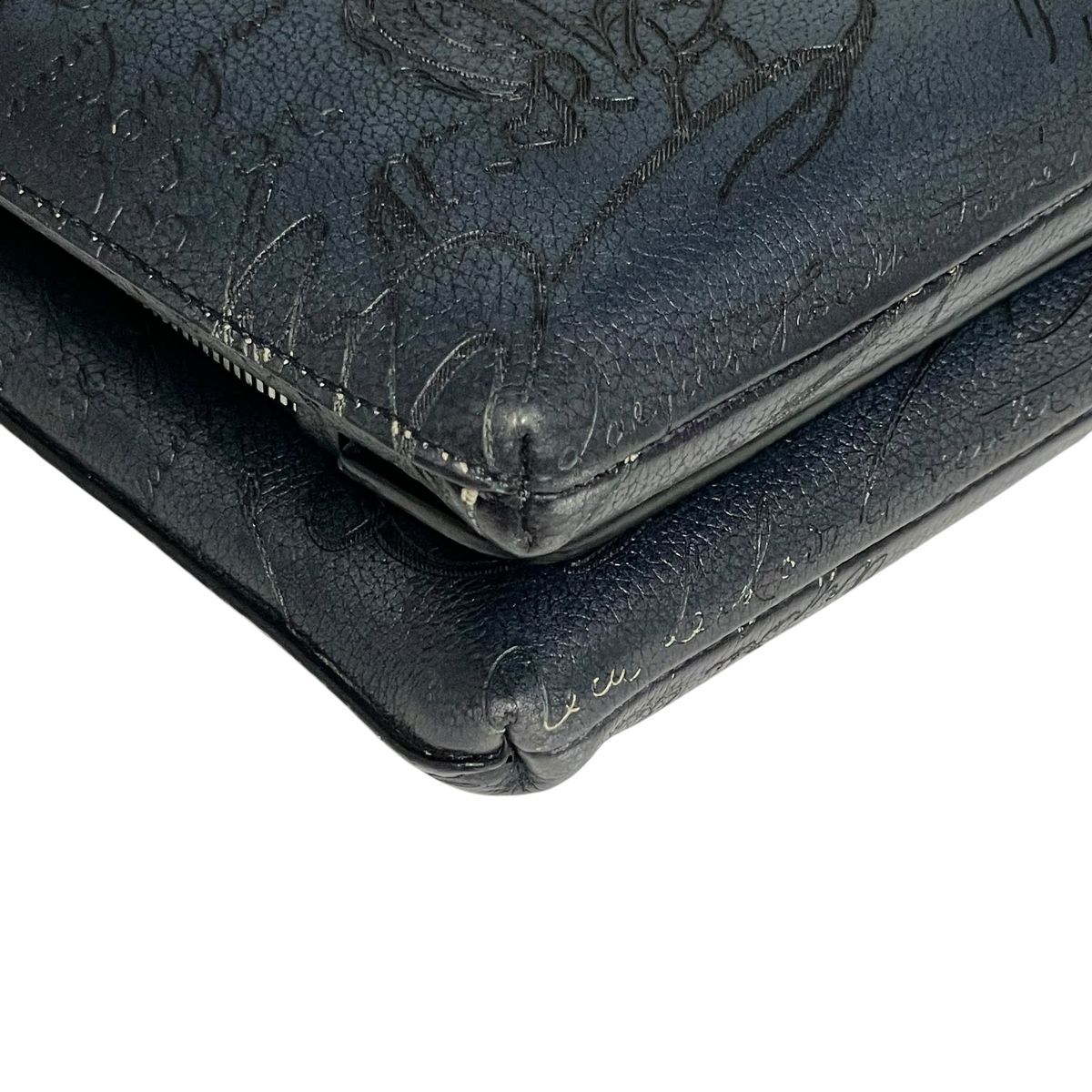 中古】 Berluti ベルルッティ テルシオ ジップポーチ 298507 クラッチ 