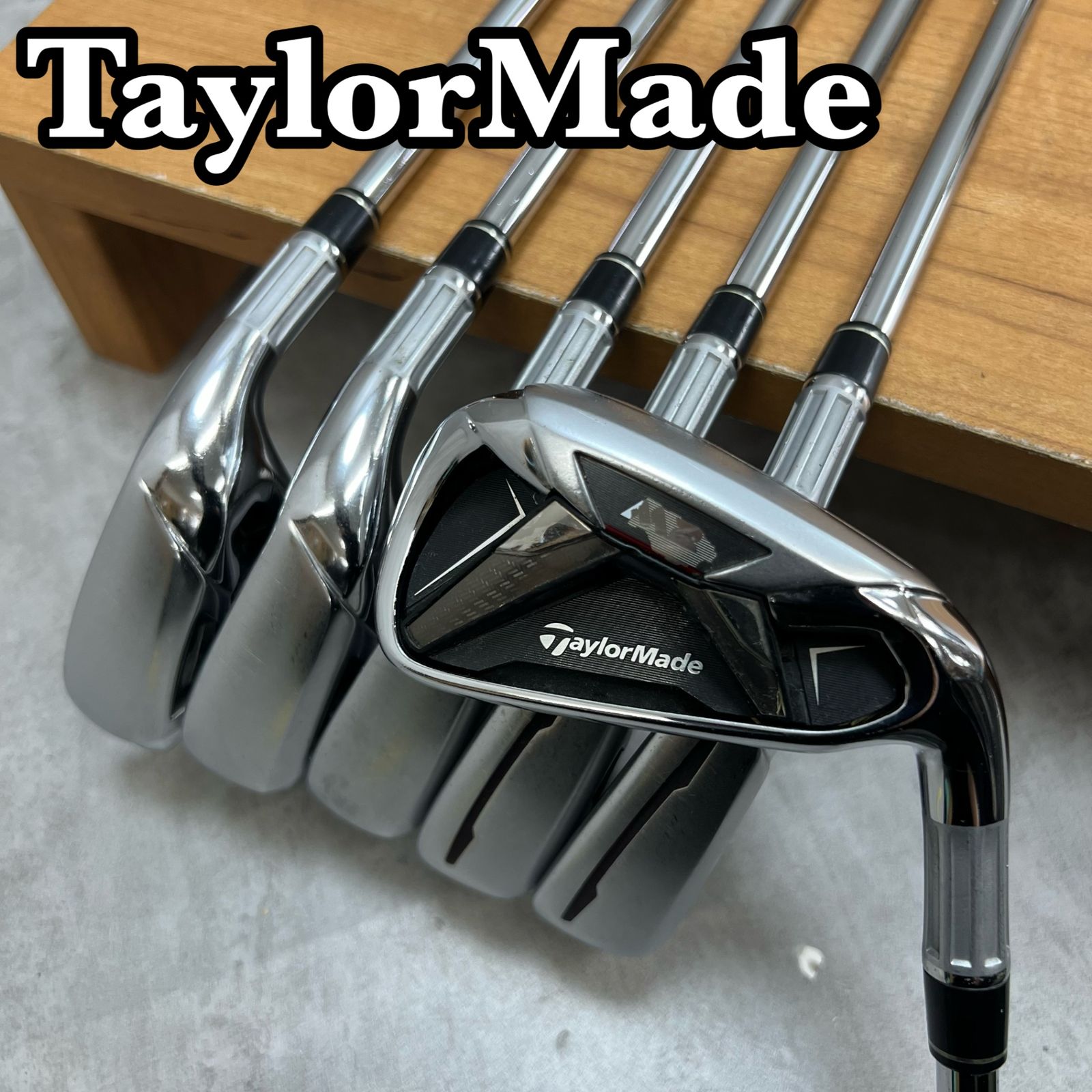 TaylorMade テーラーメイド M2 メンズゴルフ アイアンセット 5〜PW 6本 右利き用 スチール S
