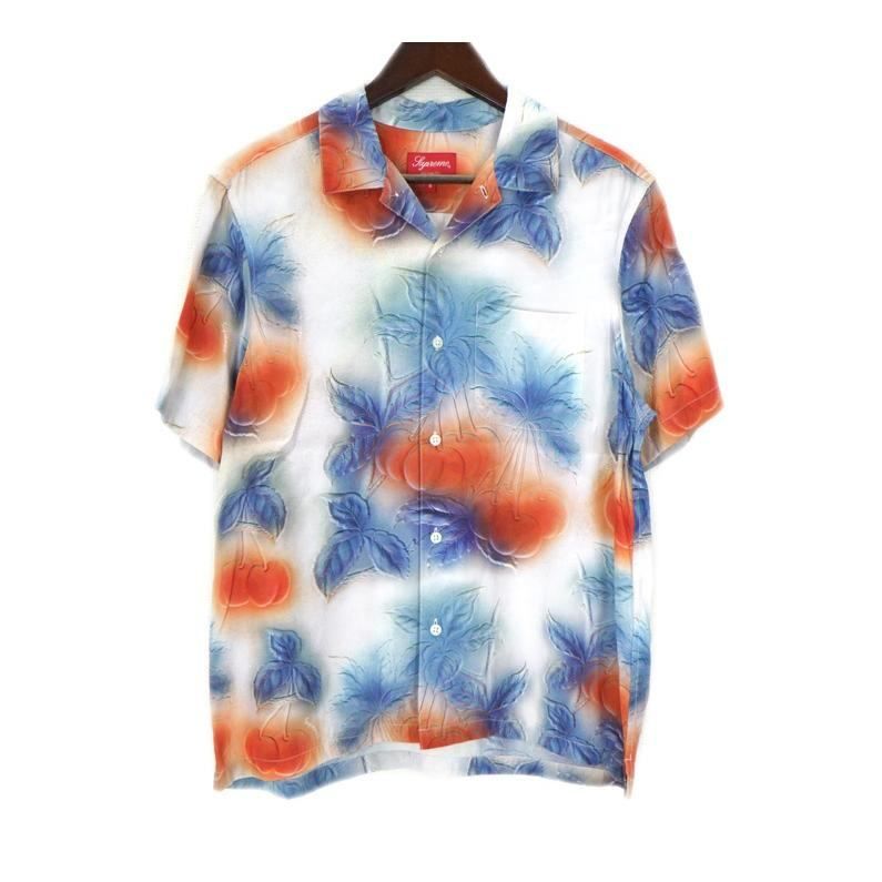 シュプリーム Supreme 23SS 【 Cherries S/S Shirt 】 チェーリーズ 半袖 シャツ　49112