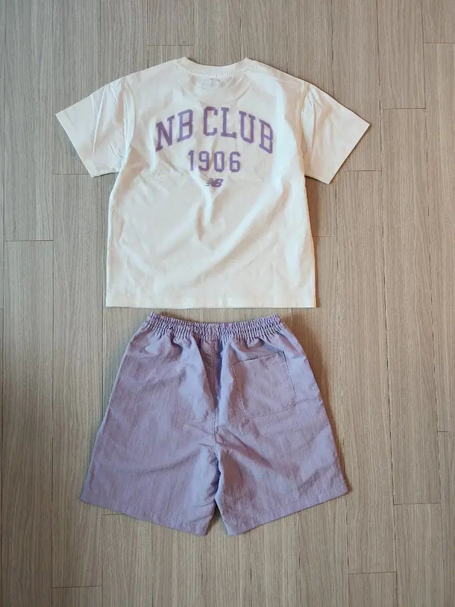 ニューバランス キッズ 半袖 + ハーフパンツ セット 130