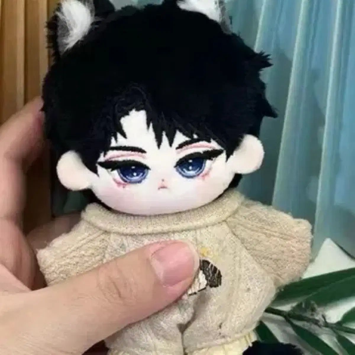 怪談 출근 류재관 付属 ぬいぐるみ 10cm