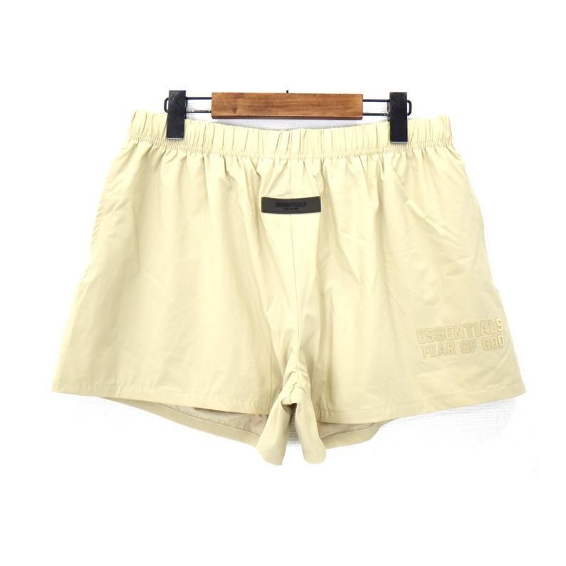 フィアオブゴッド エッセンシャルズ FEAR OF GOD ESSENTIALS ロゴ デザイン ナイロン ショート パンツ ショーツ　49298