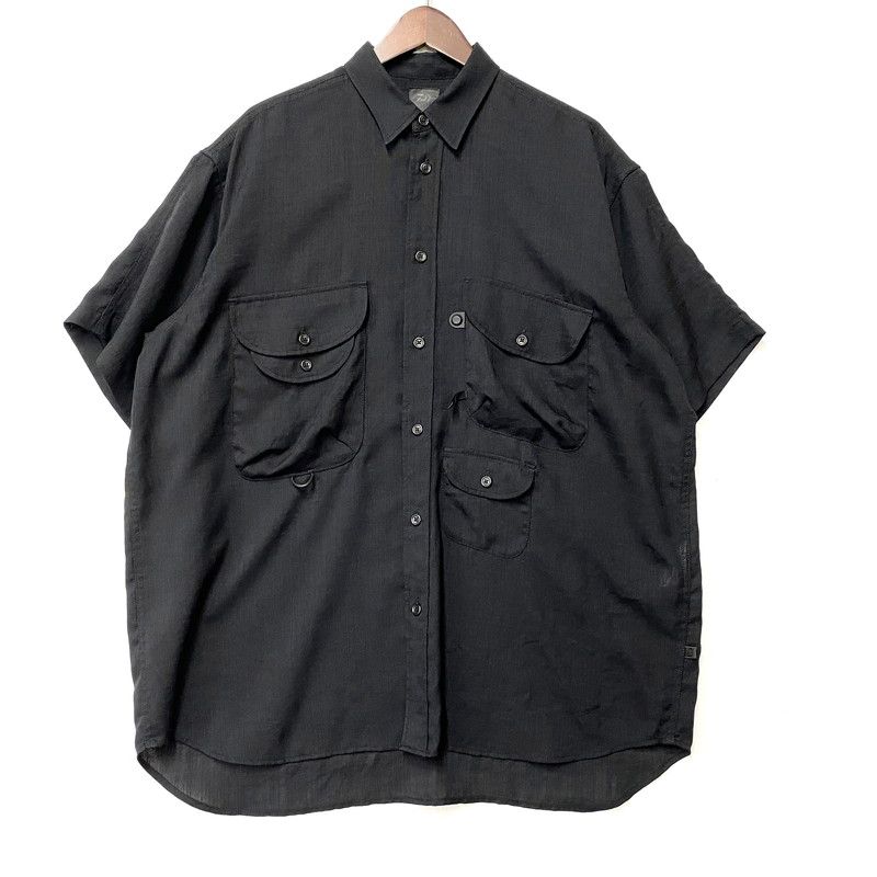 【中古品】 DAIWA PIER39 ダイワピアサーティーナイン BE-92023 TECH BOMBAY SAFARI SHIRTS SS テック ボンベイ サファリ シャツ ショートスリーブ トップス 半袖 【144-260506-cs-14-izu】