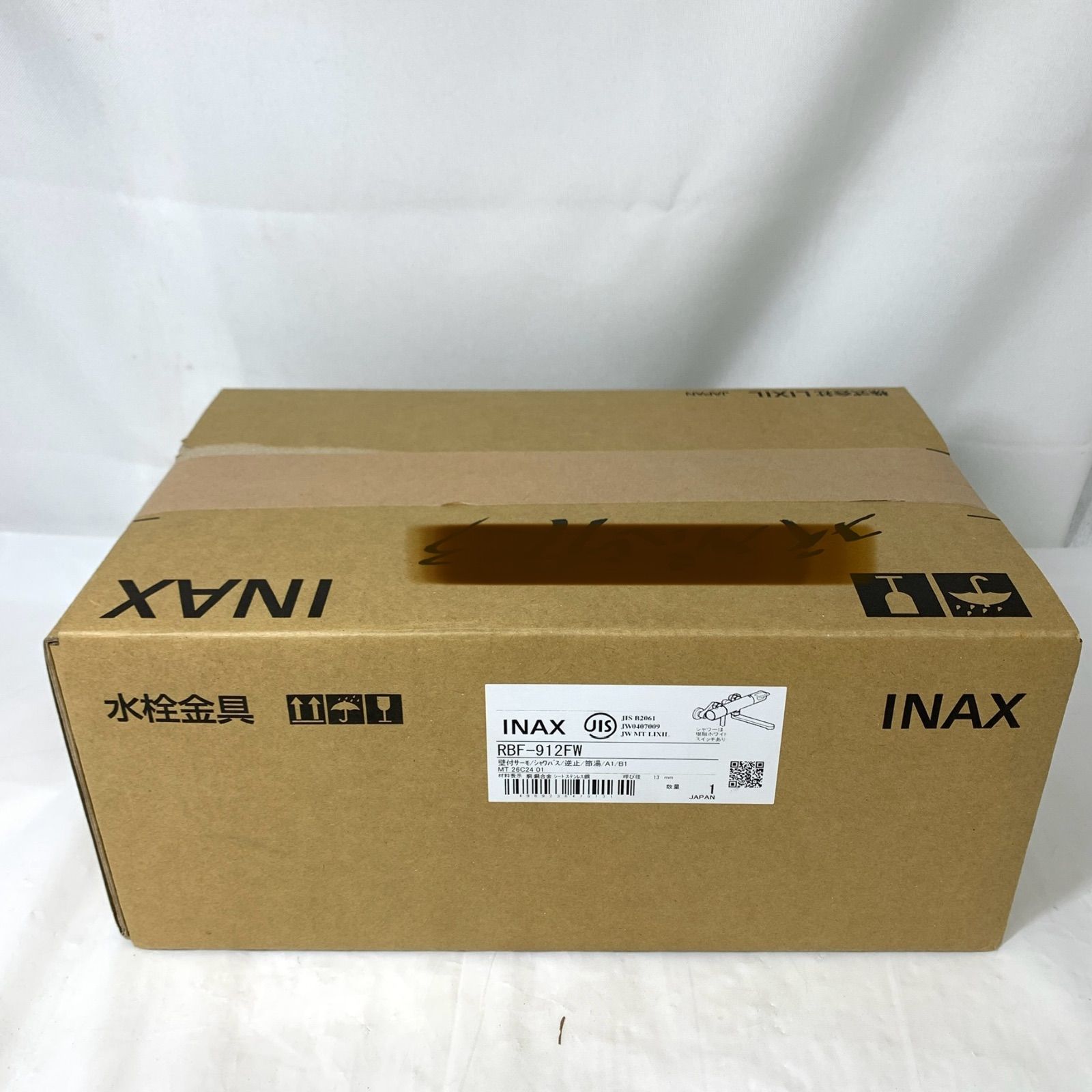 【未開封品】INAX イナックス 壁付サーモ シャワーバス 水栓金具　RBF-912FW 　　M80506-11