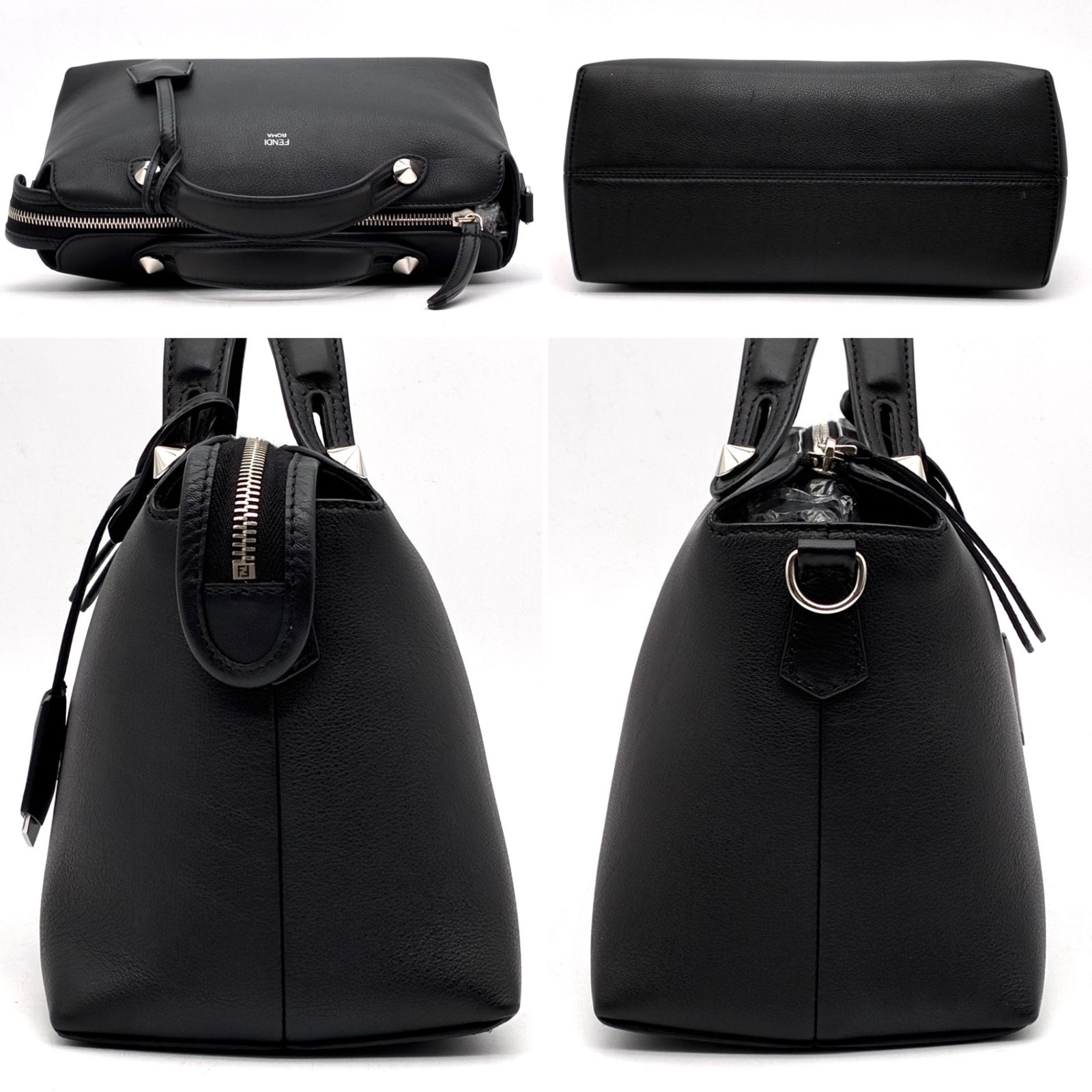 極美品 FENDI フェンディ バイザウェイ ミディアム 2way ハンドバッグ 