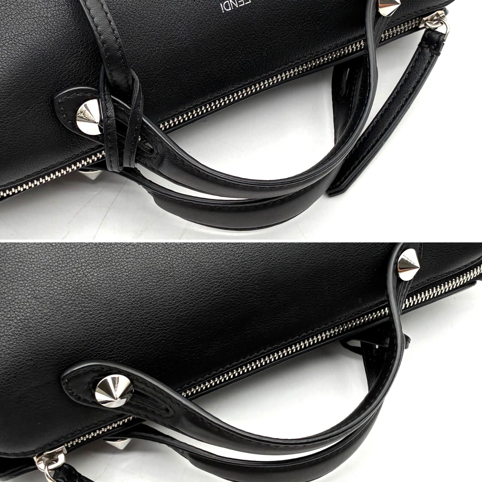 極美品 FENDI フェンディ バイザウェイ ミディアム 2way ハンドバッグ 