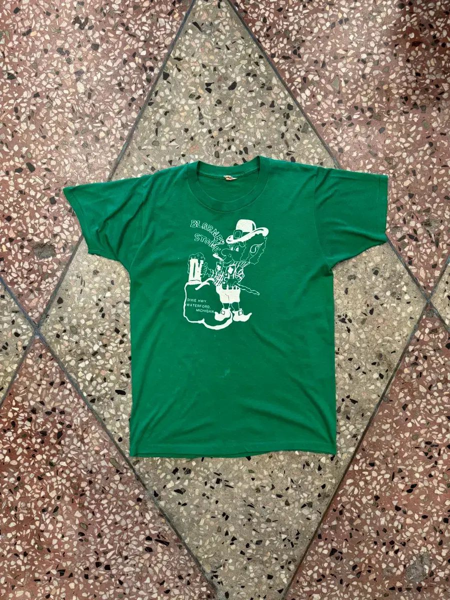 80s スクリーンスタ Blarney Stone Tシャツ (S)