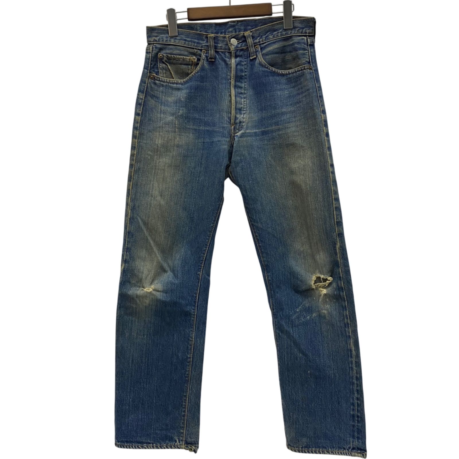 リーバイス Levi's 70's 501 66前期 刻印6 実寸W31 デニム ブルー 32×32サイズ 201MB-1433 VB