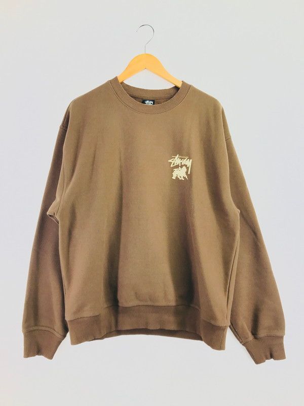 【中古品】 STUSSY ステューシー 1914770 RASTA DOT SWEAT ラスタ ドット クルー スウェット トレーナー 【142-260506-na-08-tag】