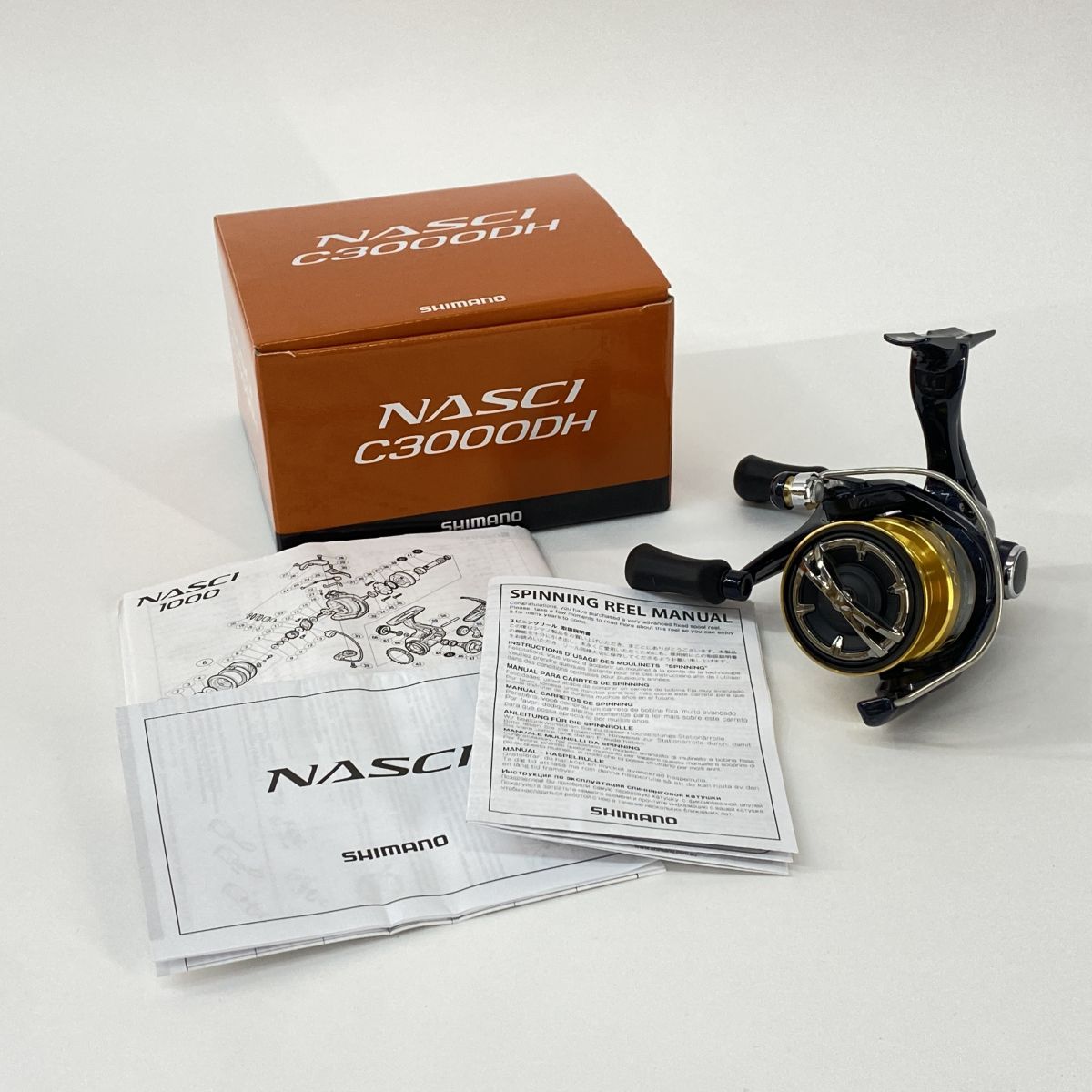 SHIMANO シマノ 16 NASCI ナスキー C3000DH 03634 スピニングリール